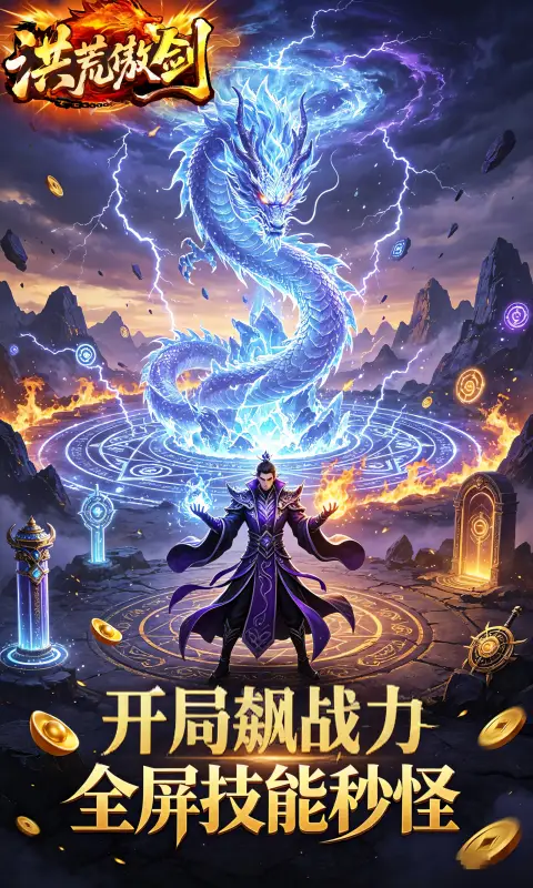 开局飙战力-全屏技能秒怪